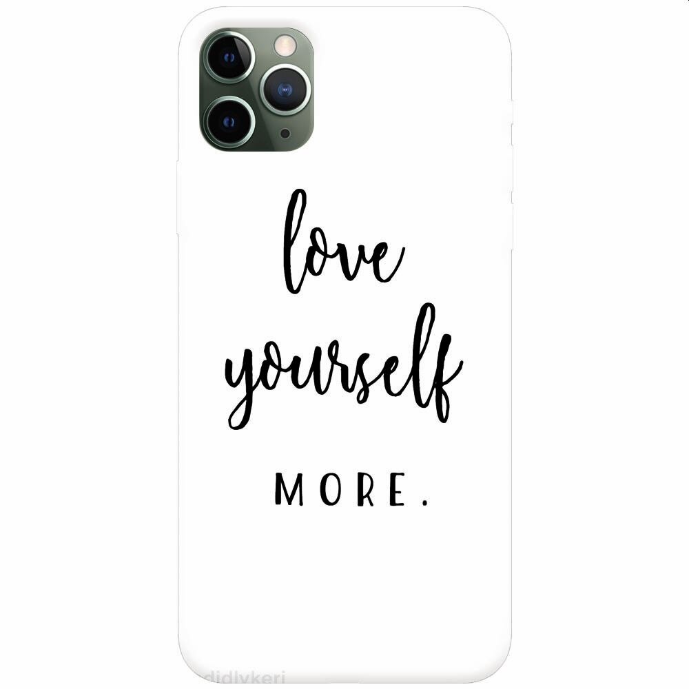 Husa silicon pentru Apple Iphone 11 Pro, Love Yourself More
