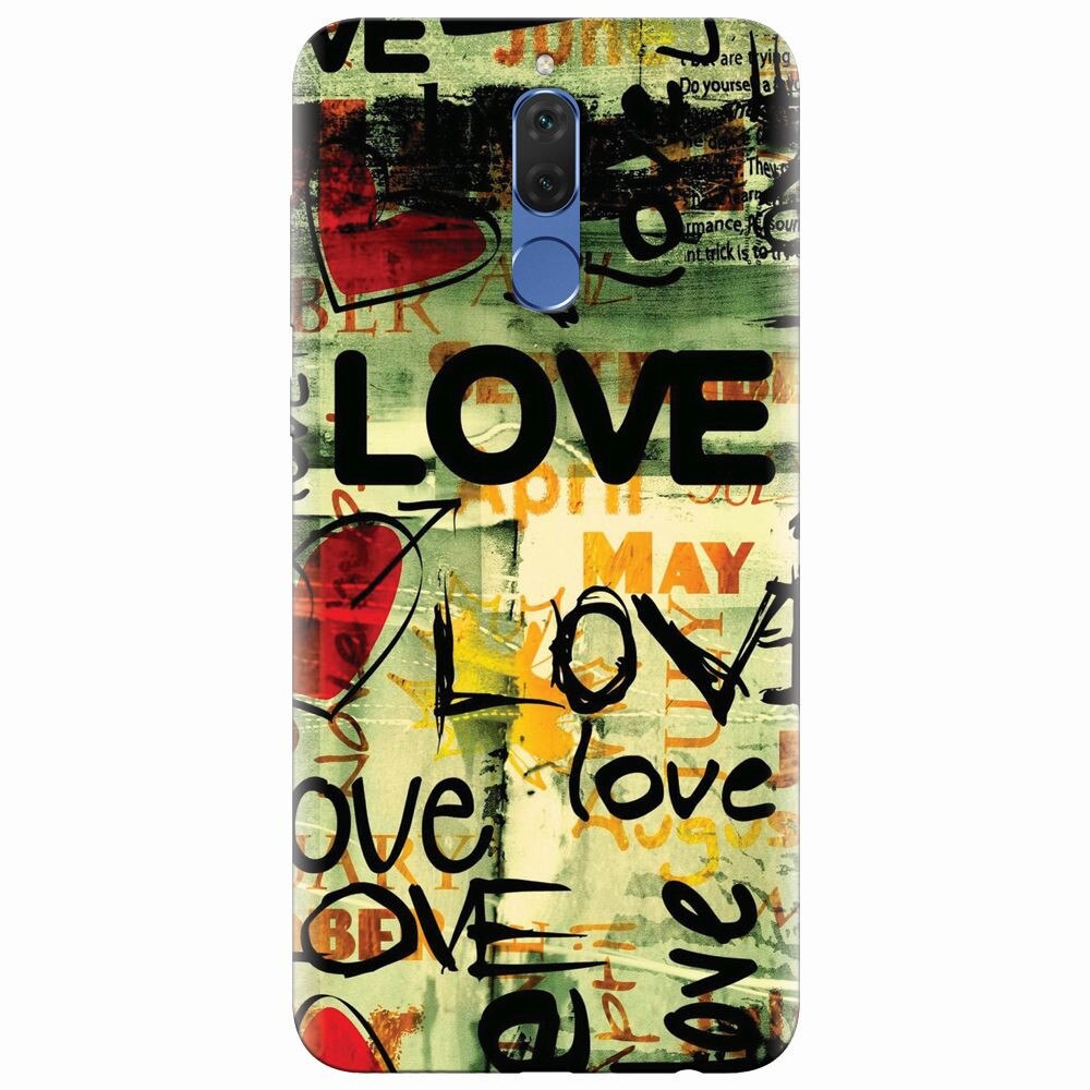 Husa silicon pentru Huawei Mate 10 Lite, Love Artwork