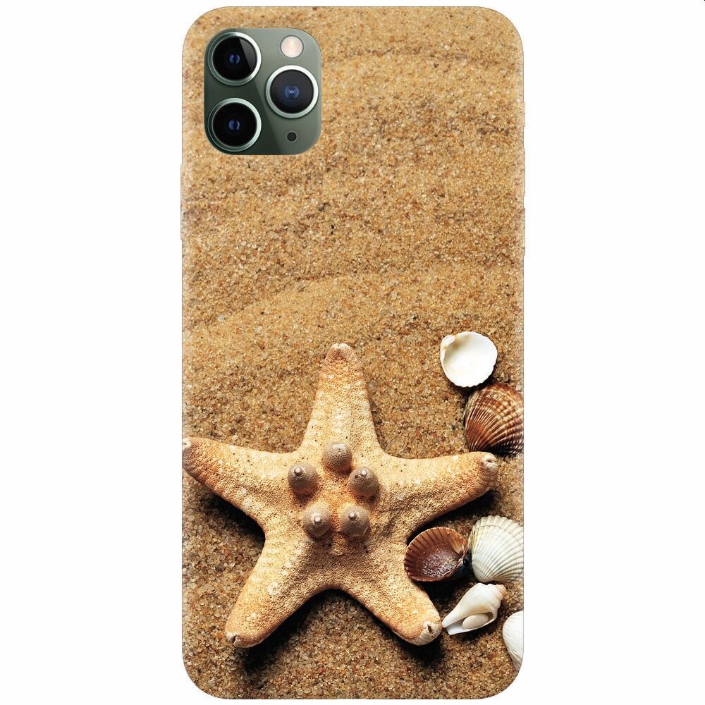 Husa silicon pentru Apple Iphone 11 Pro Max, Sea Shells