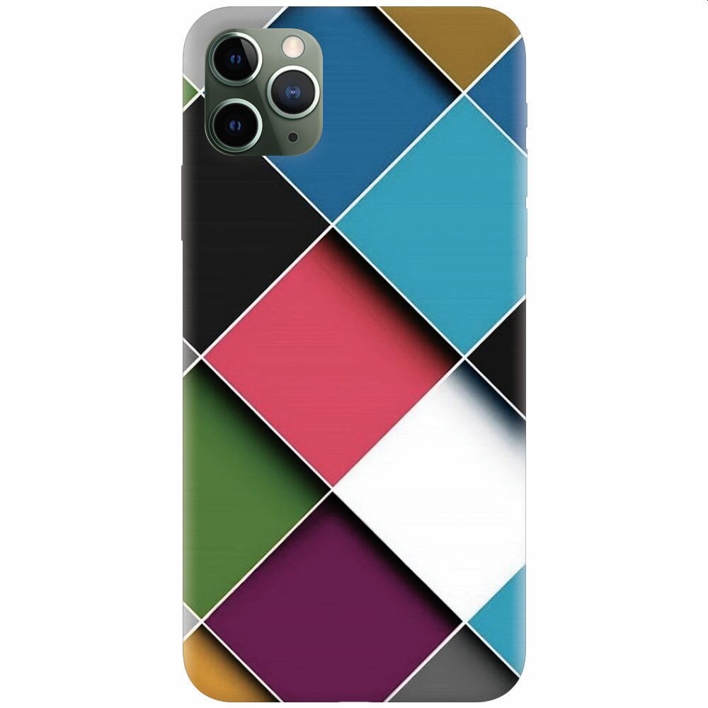 Husa silicon pentru Apple Iphone 11 Pro, Square