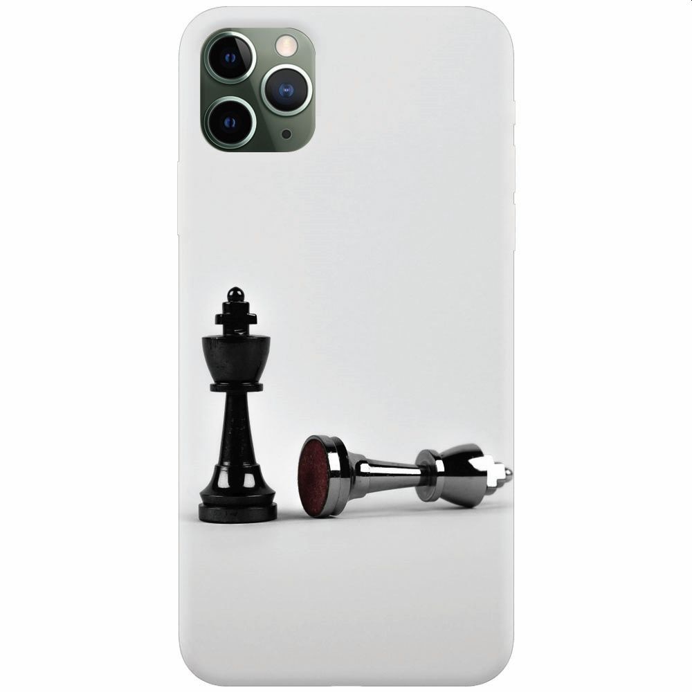 Husa silicon pentru Apple Iphone 11 Pro, Chess