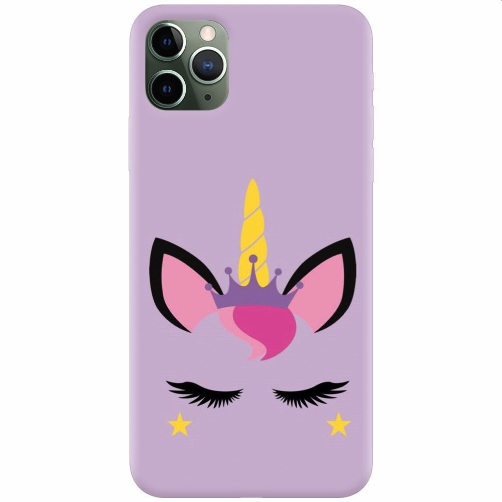 Husa silicon pentru Apple Iphone 11 Pro Max, Unicorn Shine