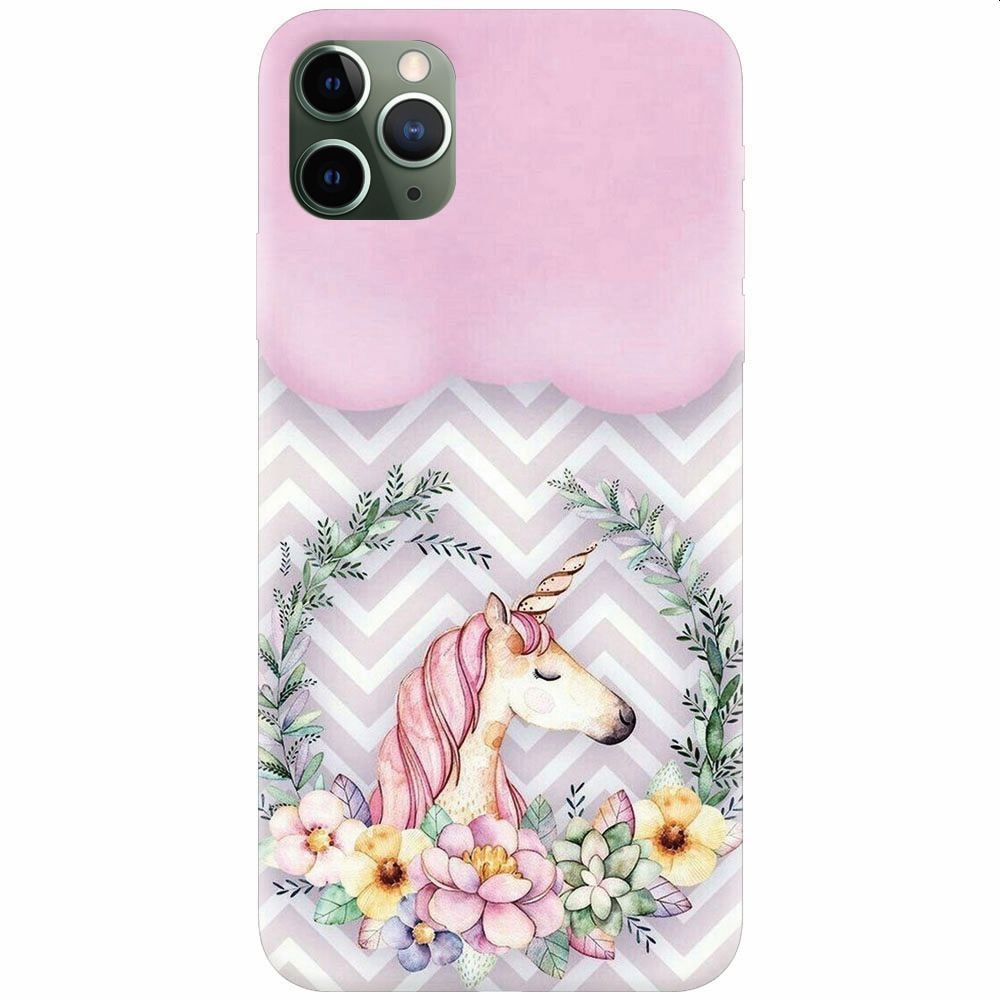 Husa silicon pentru Apple Iphone 11 Pro, Aesthetic Unicorn