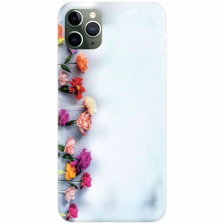 Силиконов калъф за Apple iPhone 11 Pro Max, Цветя