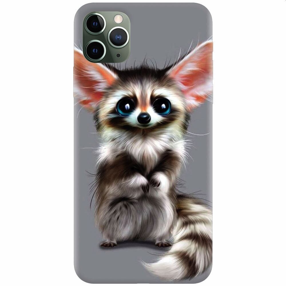 Husa silicon pentru Apple Iphone 11 Pro, Cute Animal 001