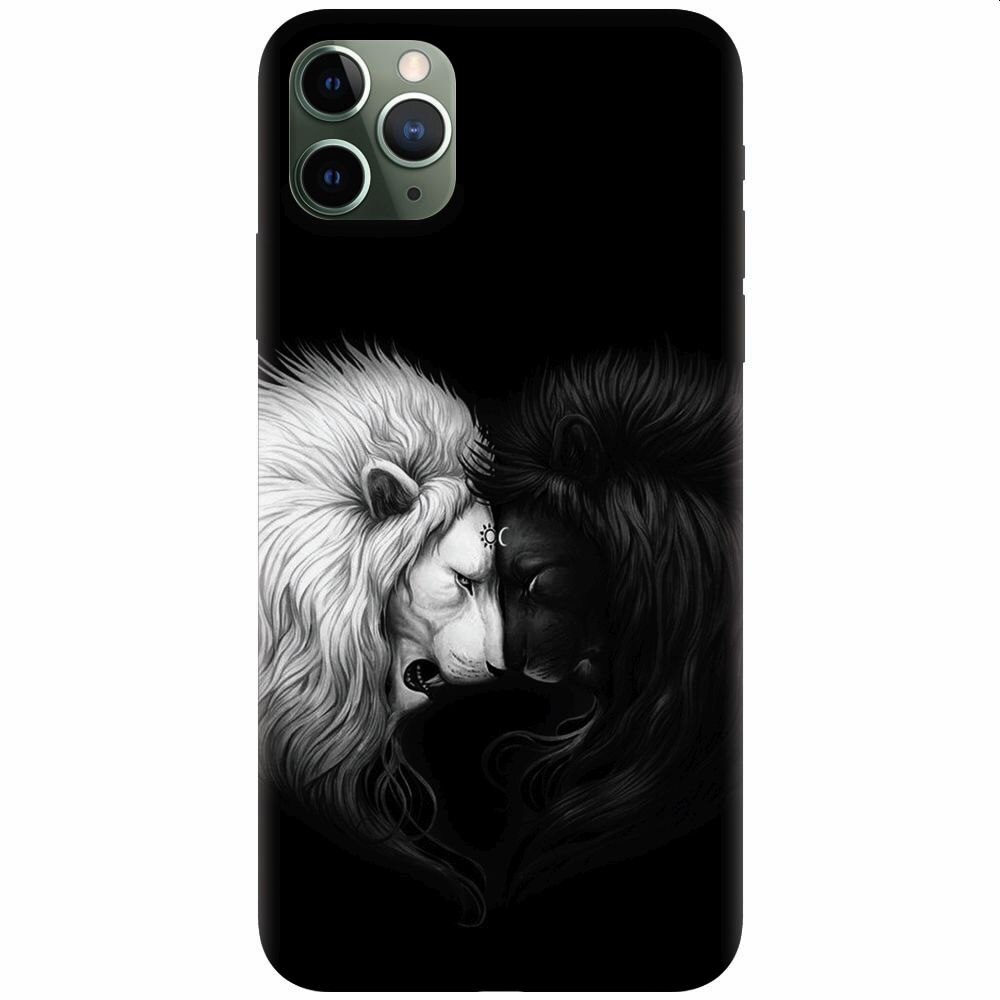 Husa silicon pentru Apple Iphone 11 Pro, Lions