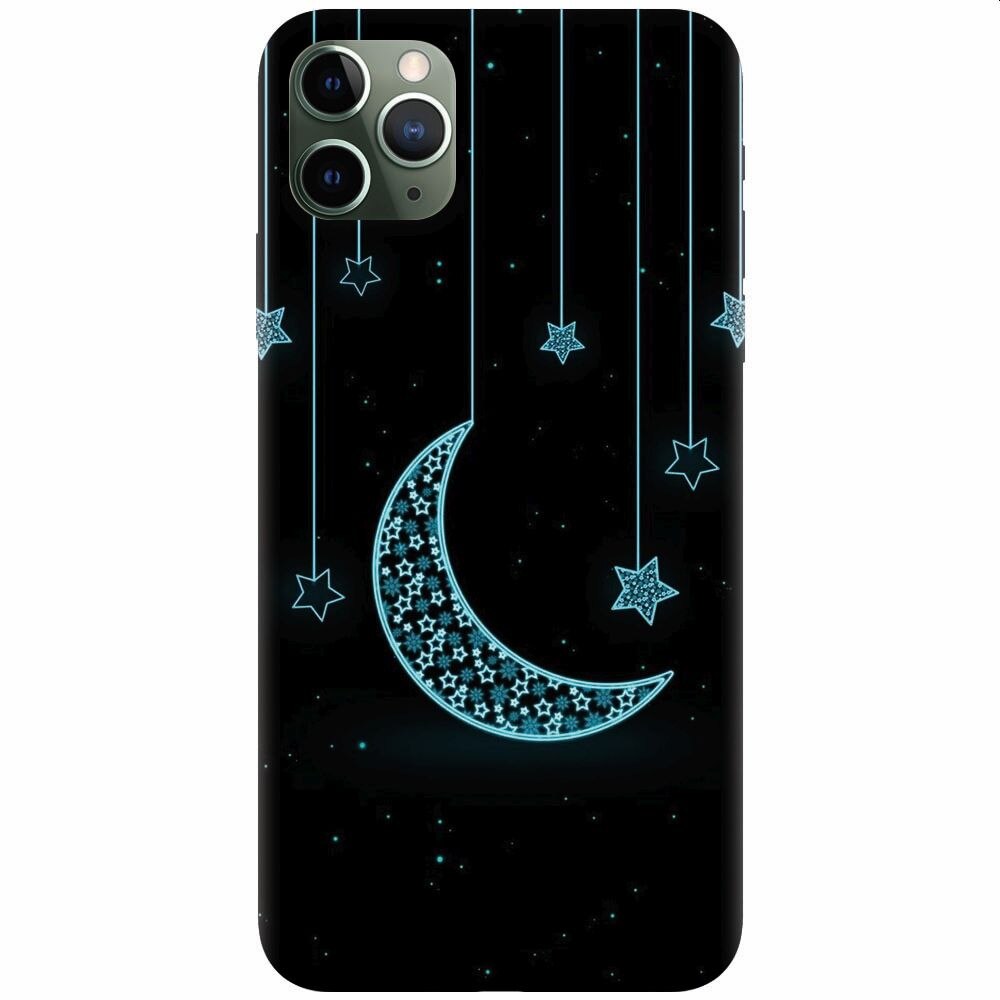 Husa silicon pentru Apple Iphone 11 Pro Max, Moon