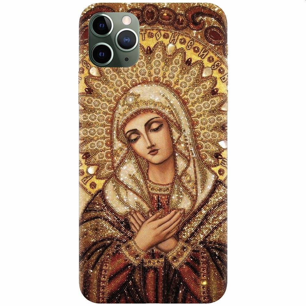 Husa silicon pentru Apple Iphone 11 Pro, Maica Domnului