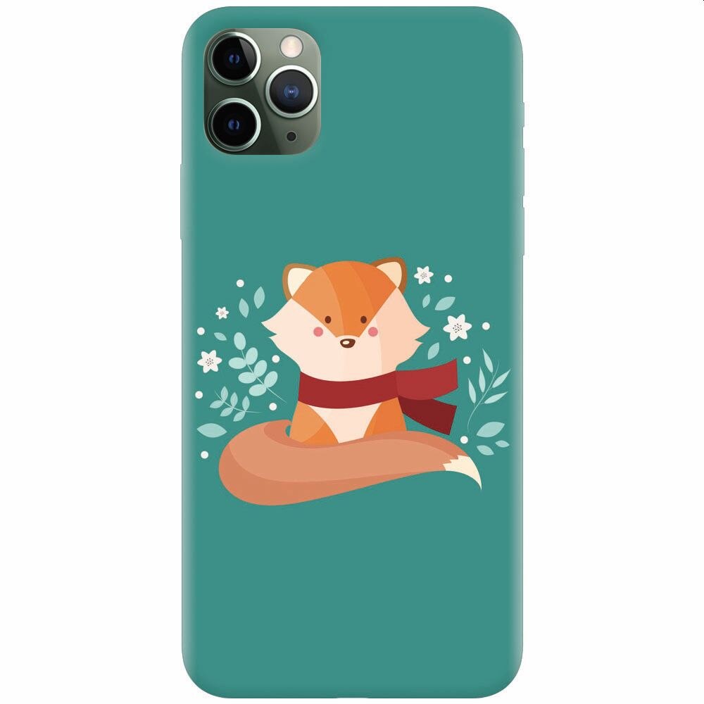 Husa silicon pentru Apple Iphone 11 Pro Max, Winter Fox