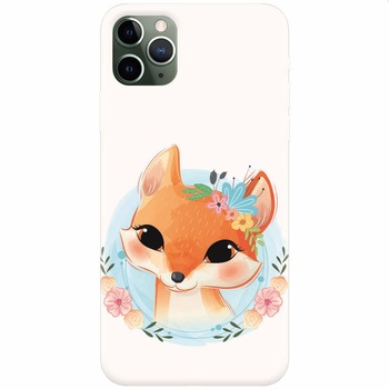 Husa silicon pentru Apple Iphone 11 Pro, Foxy Husa silicon pentru Apple Iphone 11 Pro, Foxy