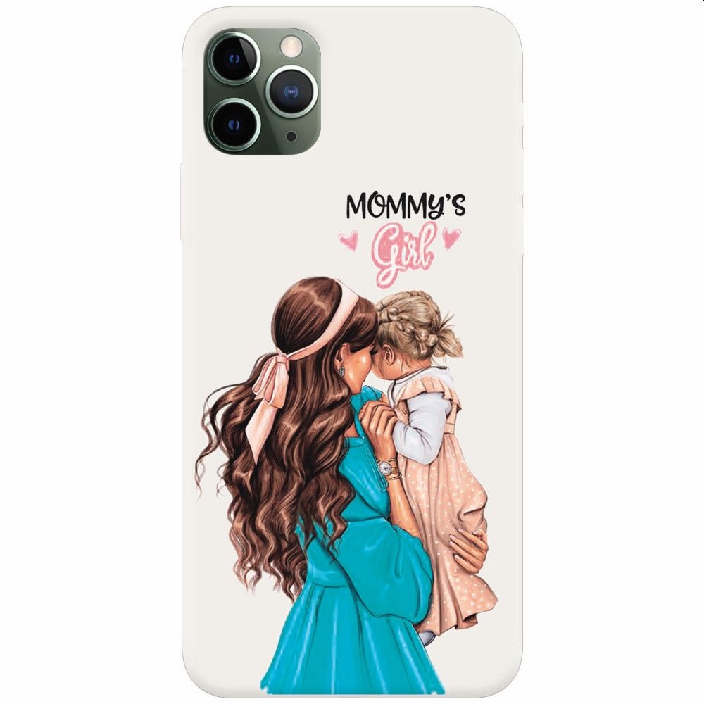 Husa silicon pentru Apple Iphone 11 Pro, Mommy's Girl 2