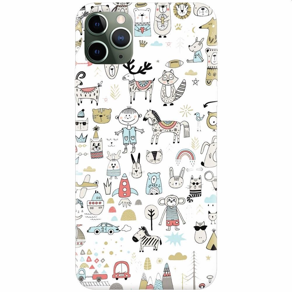 Husa silicon pentru Apple Iphone 11 Pro, Toys