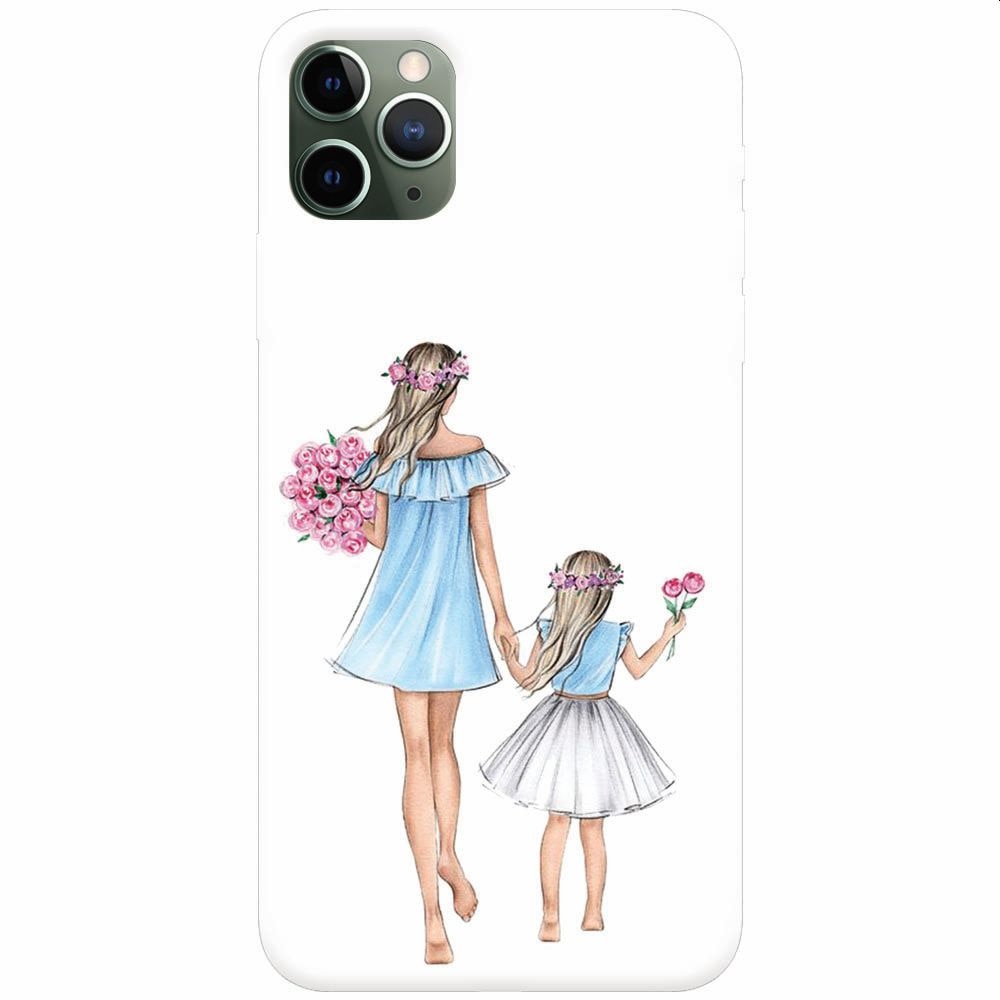 Husa silicon pentru Apple Iphone 11 Pro, Mom's Princess