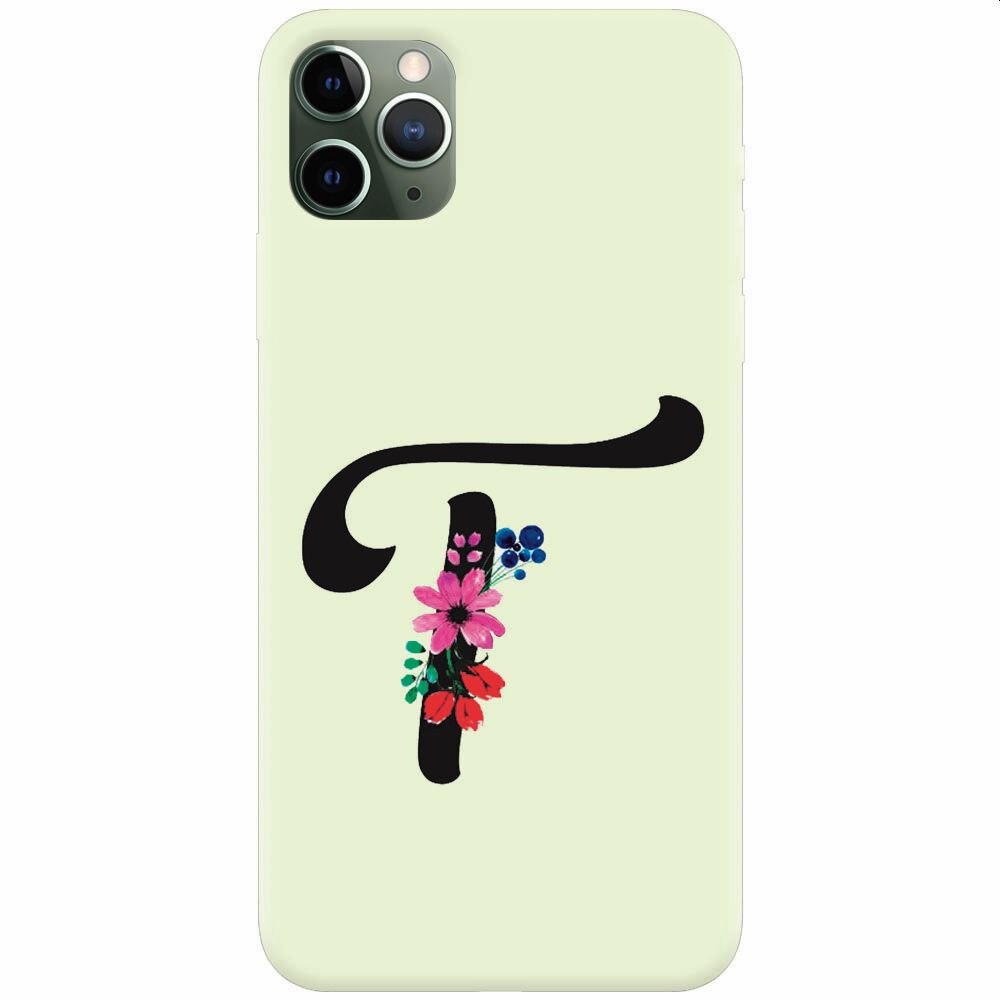 Husa silicon pentru Apple Iphone 11 Pro, Litera T
