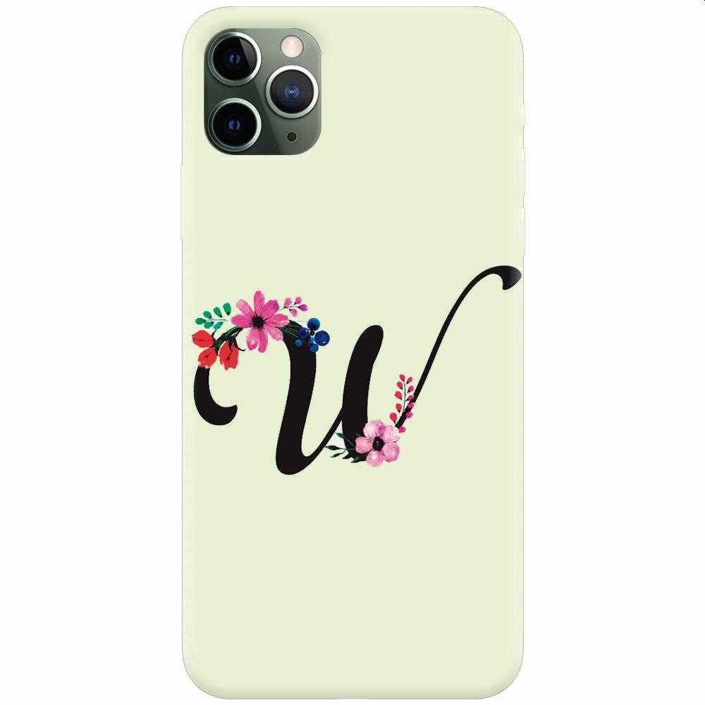Husa silicon pentru Apple Iphone 11 Pro, Litera W