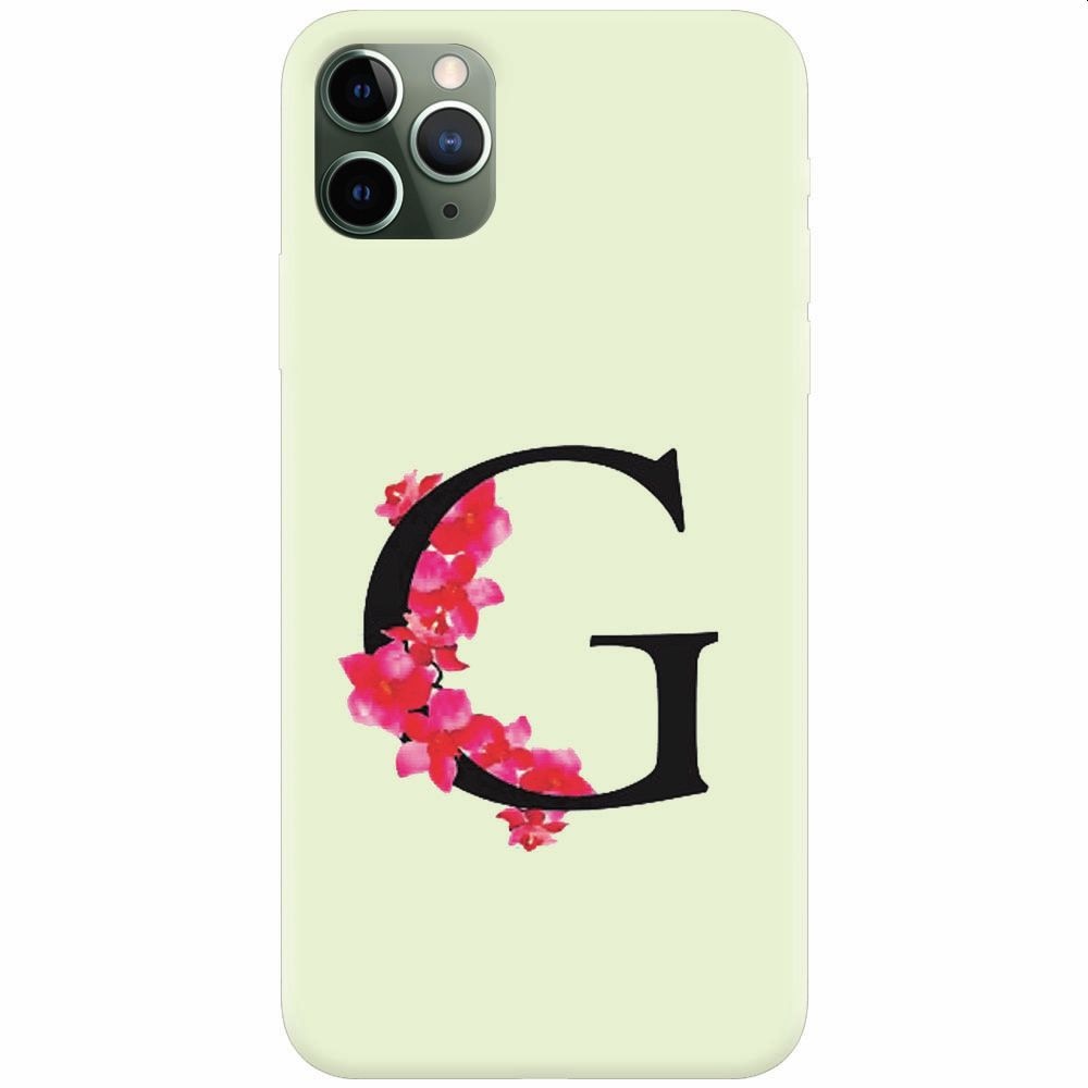 Husa silicon pentru Apple Iphone 11 Pro, Litera G