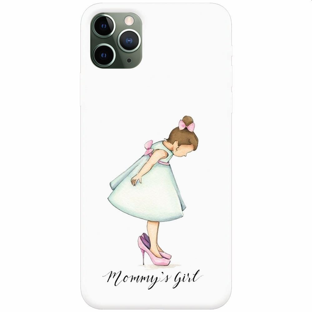 Husa silicon pentru Apple Iphone 11 Pro, Mommy's Girl