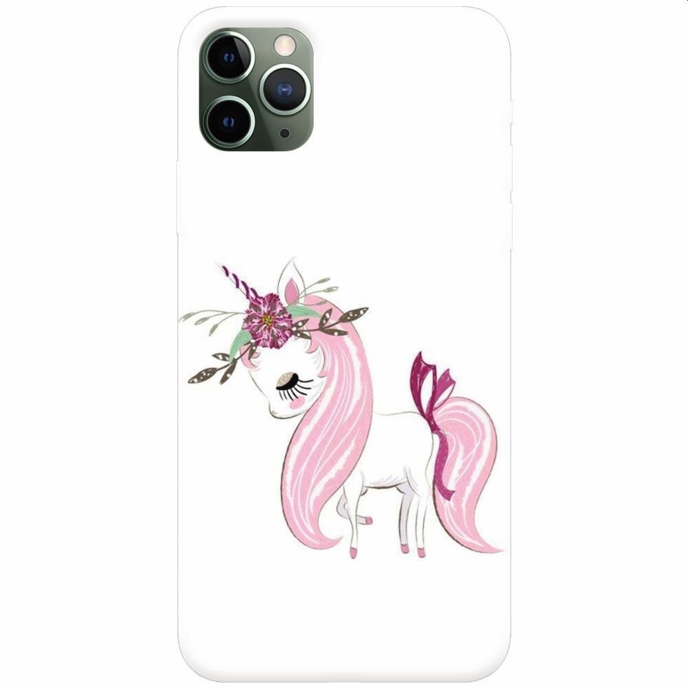 Husa silicon pentru Apple Iphone 11 Pro, Unicorn
