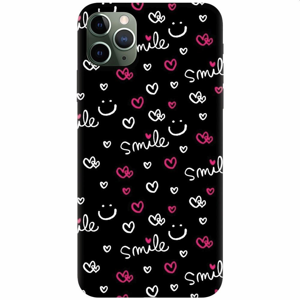 Husa silicon pentru Apple Iphone 11 Pro, Smile 101