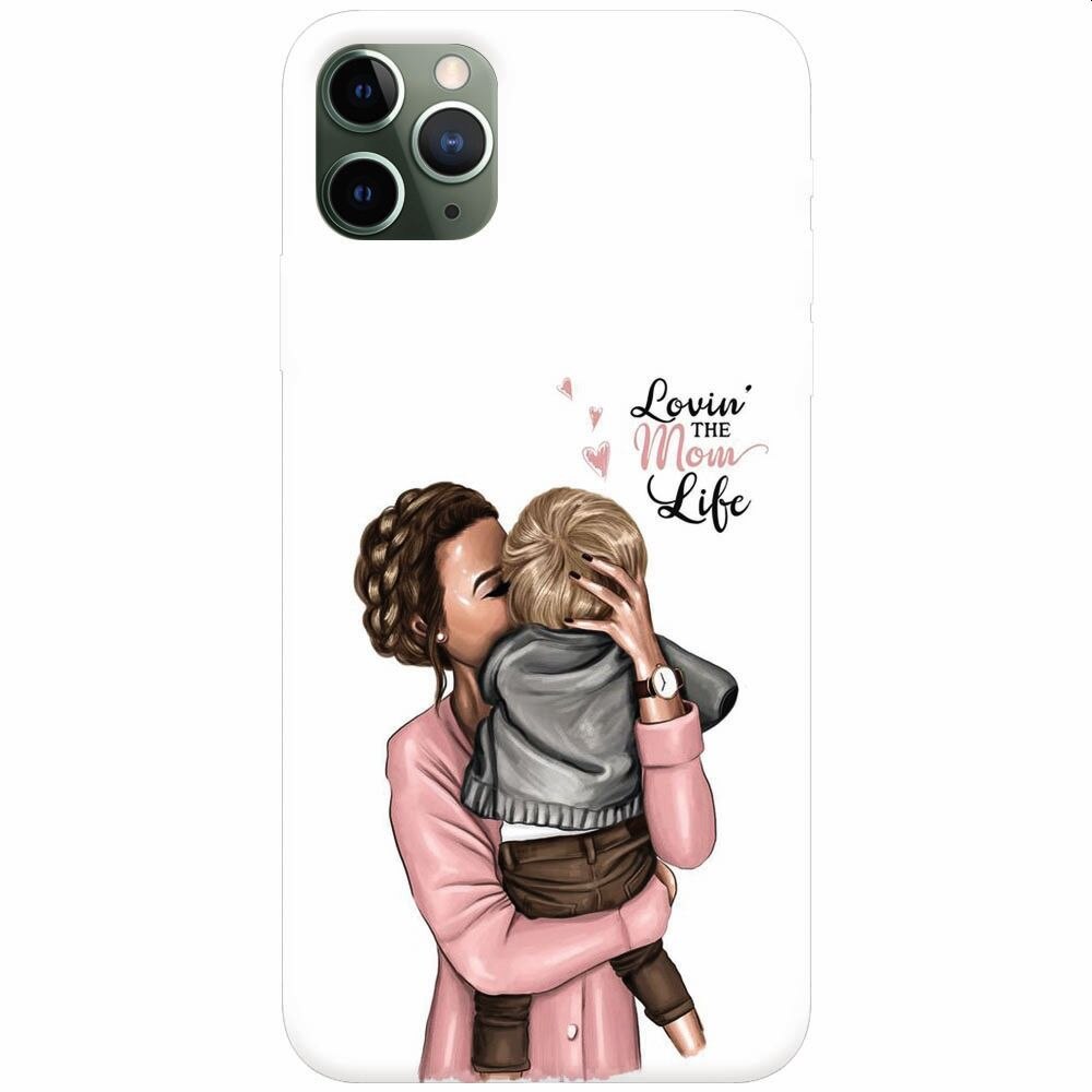 Husa silicon pentru Apple Iphone 11 Pro, Loving Mother