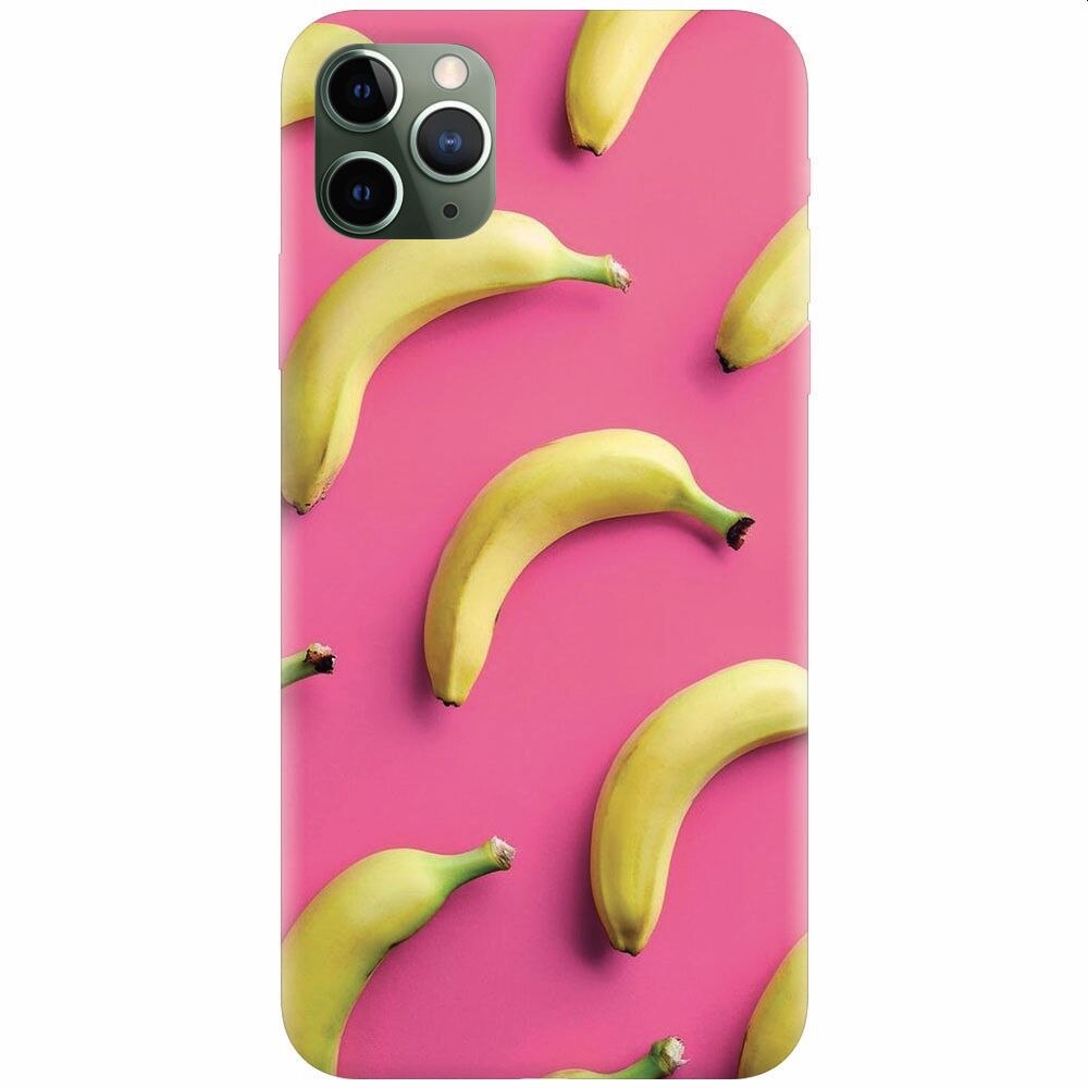 Husa silicon pentru Apple Iphone 11 Pro, Banana