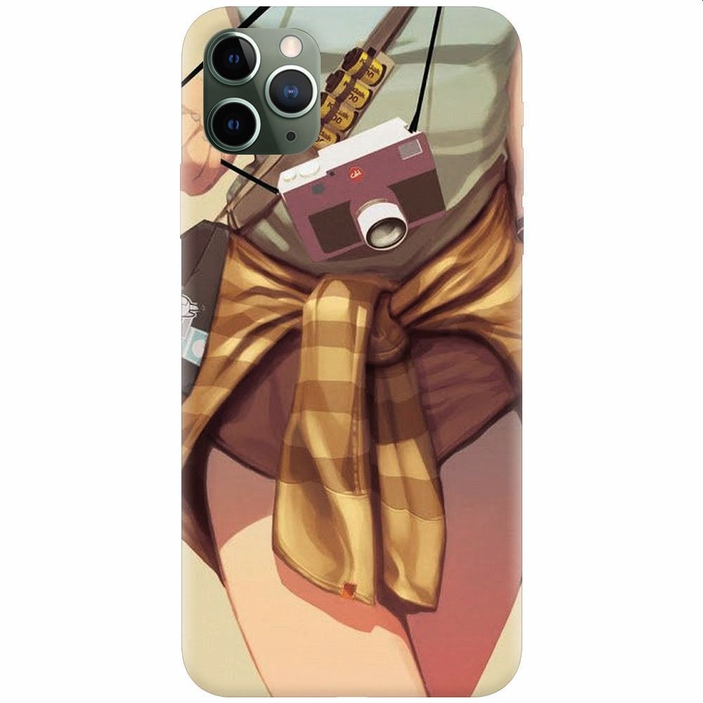 Husa silicon pentru Apple Iphone 11 Pro, Photograph Girl