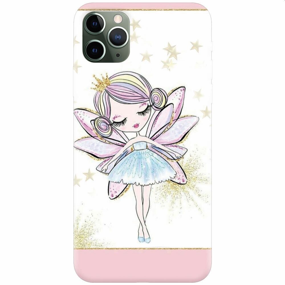 Husa silicon pentru Apple Iphone 11 Pro, Fairy Girl