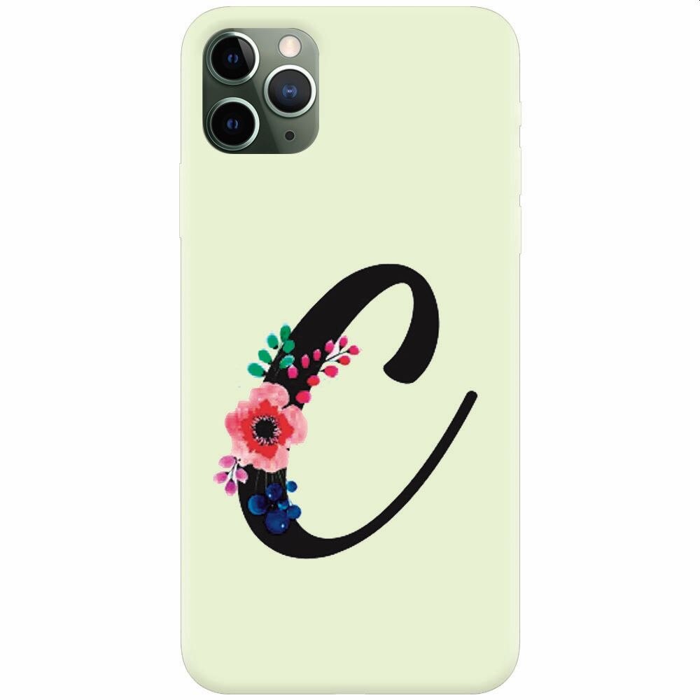 Husa silicon pentru Apple Iphone 11 Pro, Litera C