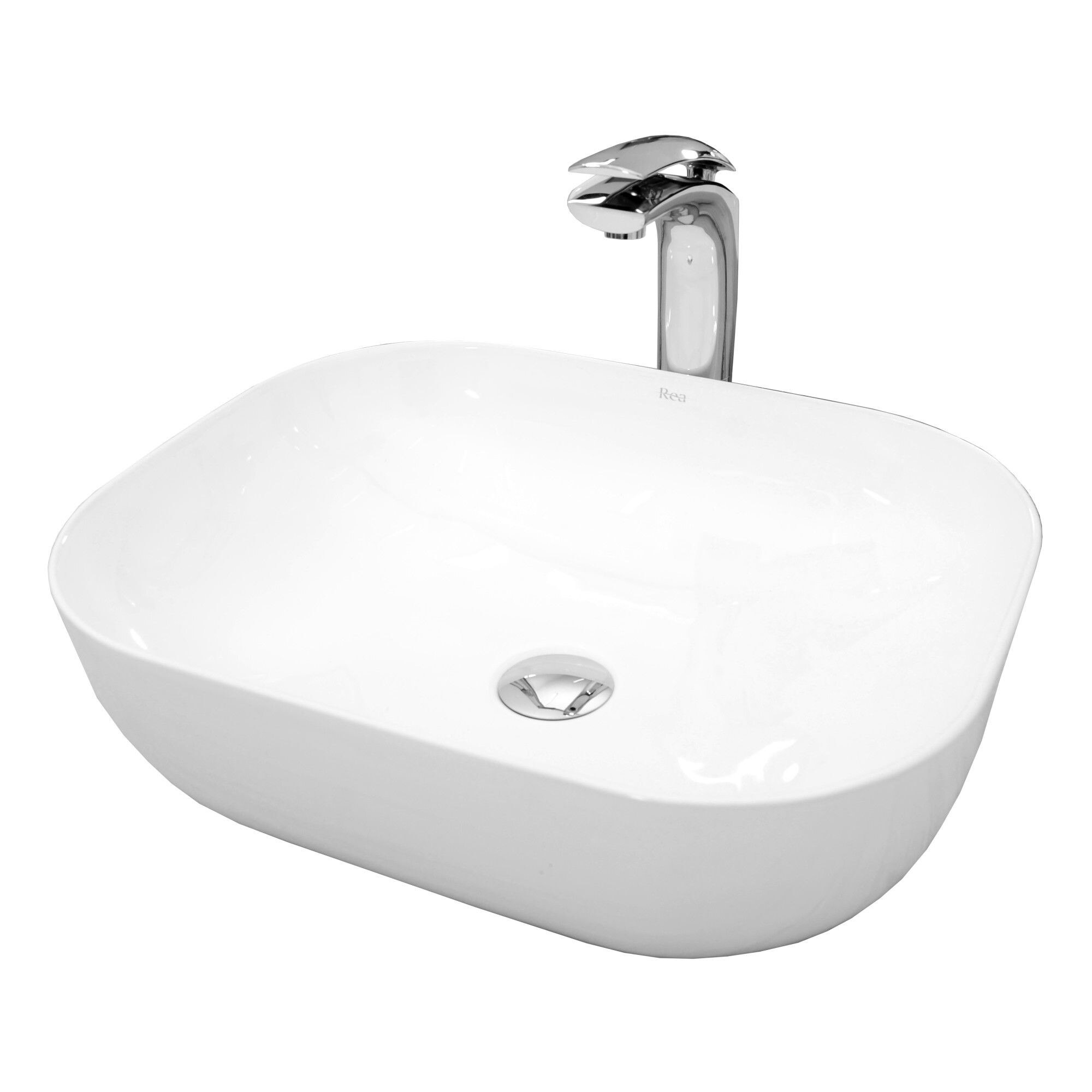 Lavoar EGO-MO, Slim Edge, montaj pe blat, 50x40 cm, ceramica sanitara