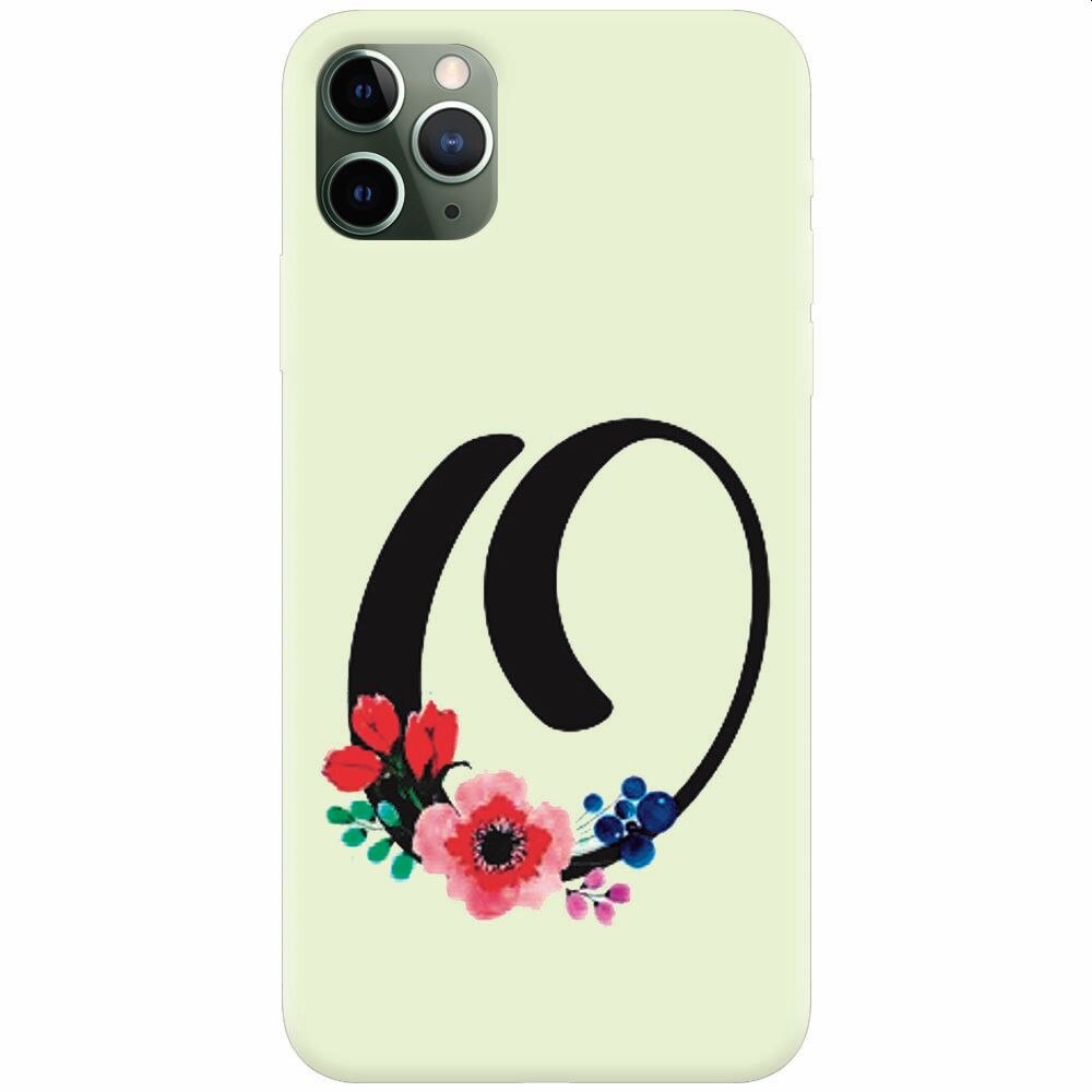 Husa silicon pentru Apple Iphone 11 Pro, Litera O