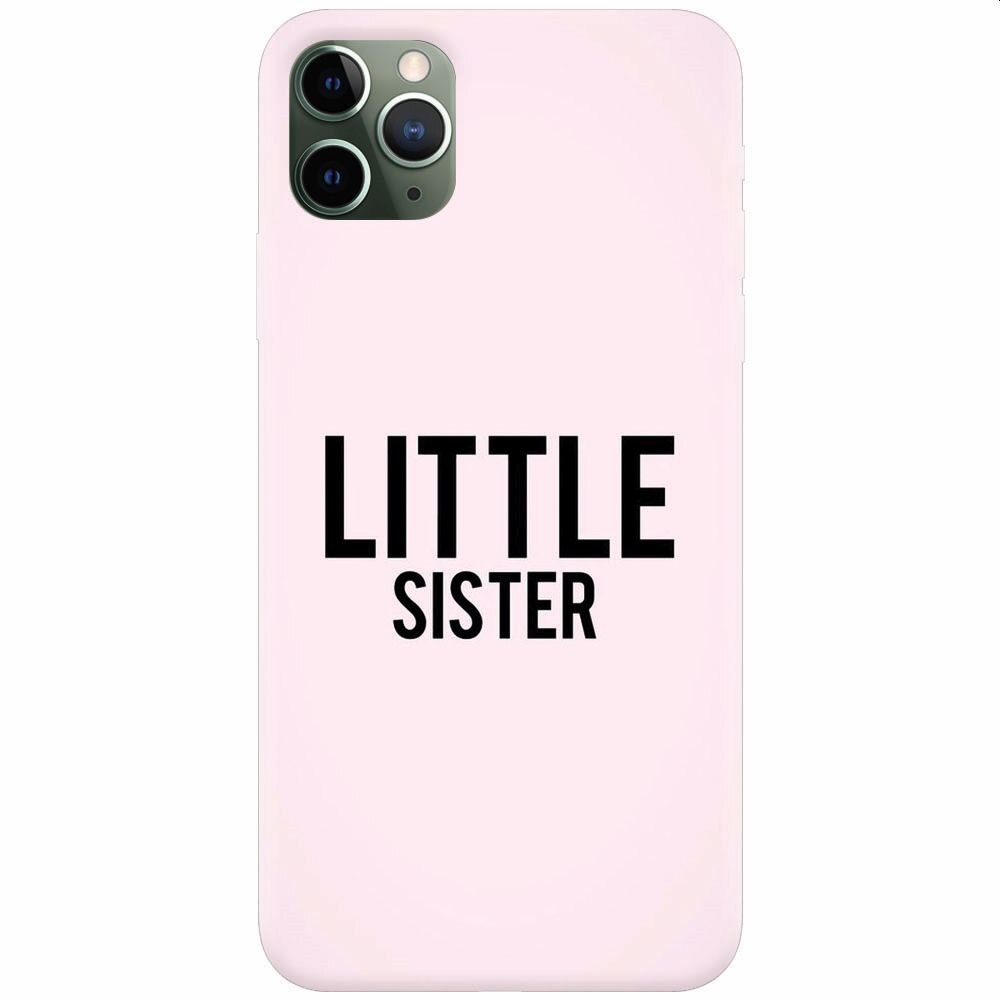 Husa silicon pentru Apple Iphone 11 Pro, Little Sister