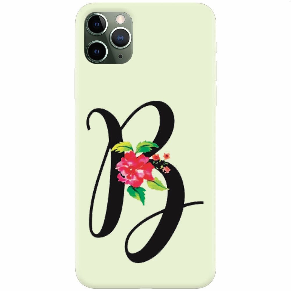 Husa silicon pentru Apple Iphone 11 Pro, Litera B