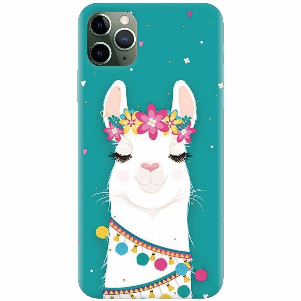 Husa silicon pentru Apple Iphone 11 Pro, Lama
