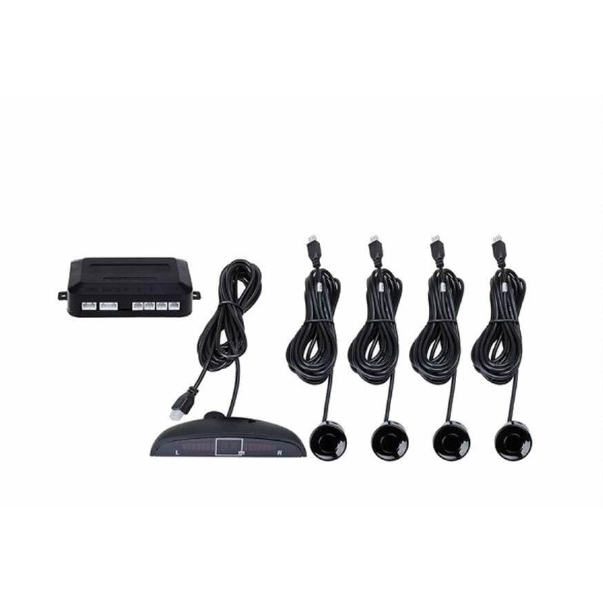 Senzori parcare 4 LED-uri, cu senzori negri, 0442 Automax
