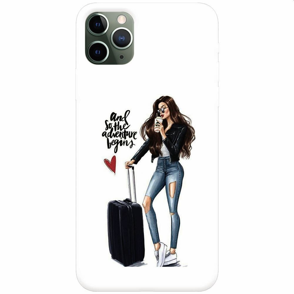 Husa silicon pentru Apple Iphone 11 Pro, And So The Adventure Begins
