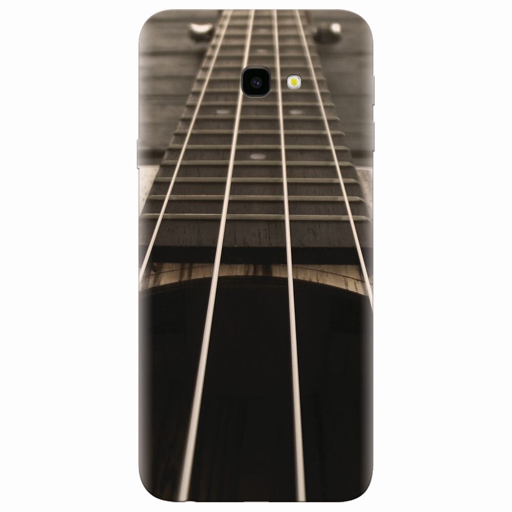 Husa silicon pentru Samsung Galaxy J4 Plus, Bass Guitar