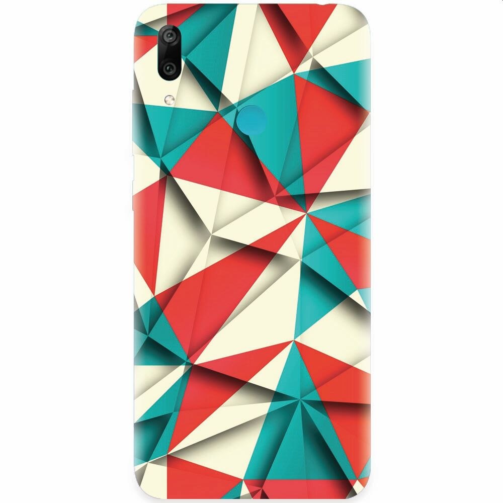 Husa silicon pentru Honor Play, Abstract Vector