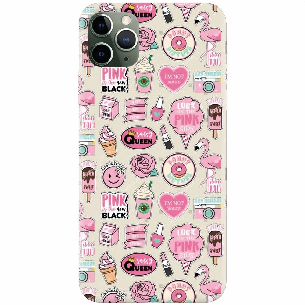 Husa silicon pentru Apple Iphone 11 Pro, Sassy Queen