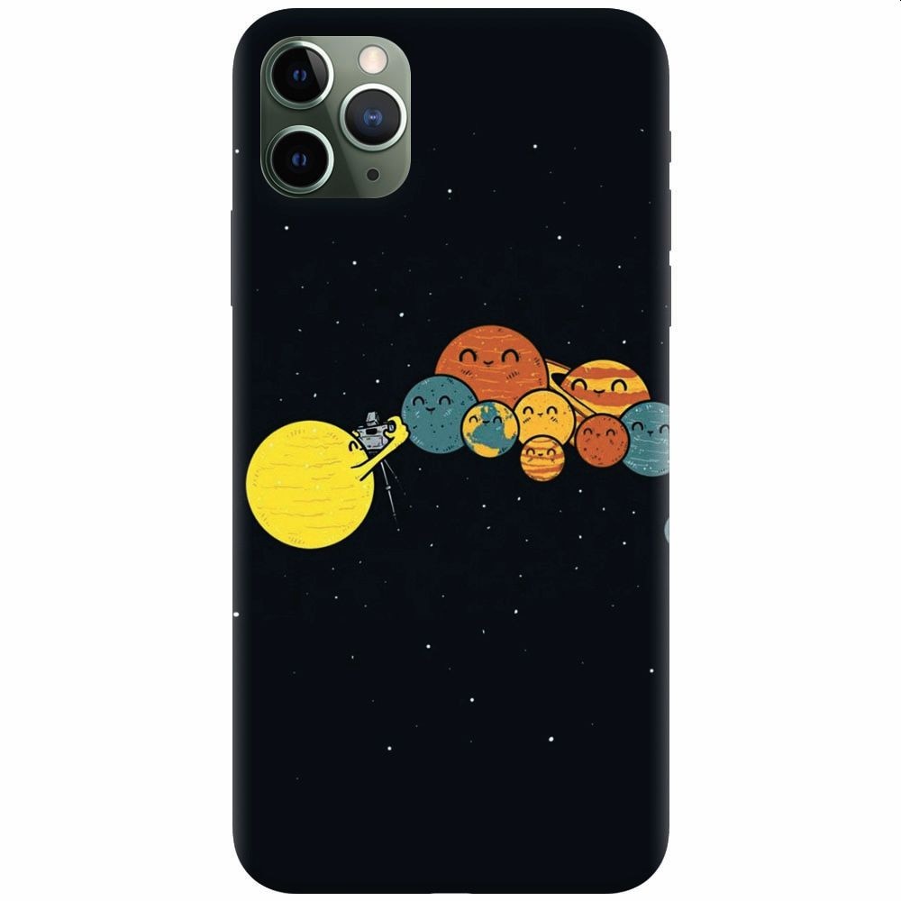 Husa silicon pentru Apple Iphone 11 Pro, Selfie Planet