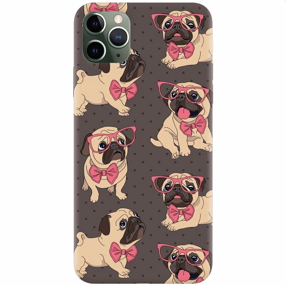 Husa silicon pentru Apple Iphone 11 Pro, Pretty Puppy