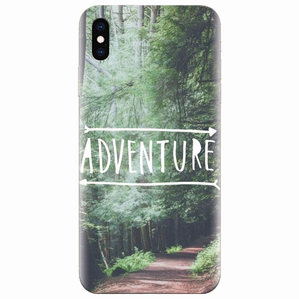 Husa silicon pentru Apple Iphone XS, Adventure Forest Path
