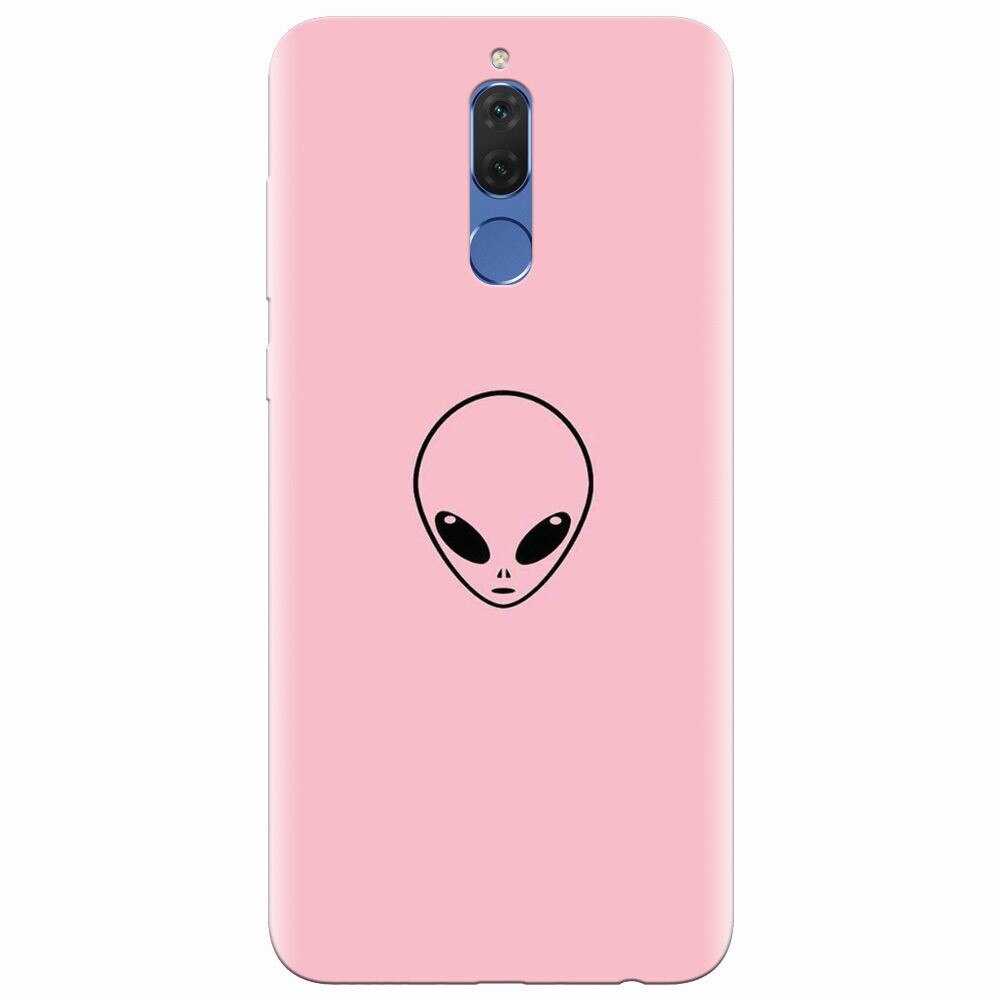 Husa silicon pentru Huawei Mate 10 Lite, Pink Alien