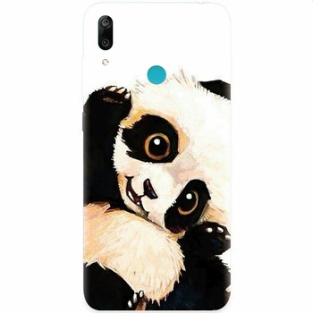 Husa silicon pentru Huawei Y7 2019, Baby Panda 002 Husa silicon pentru Huawei Y7 2019, Baby Panda 002