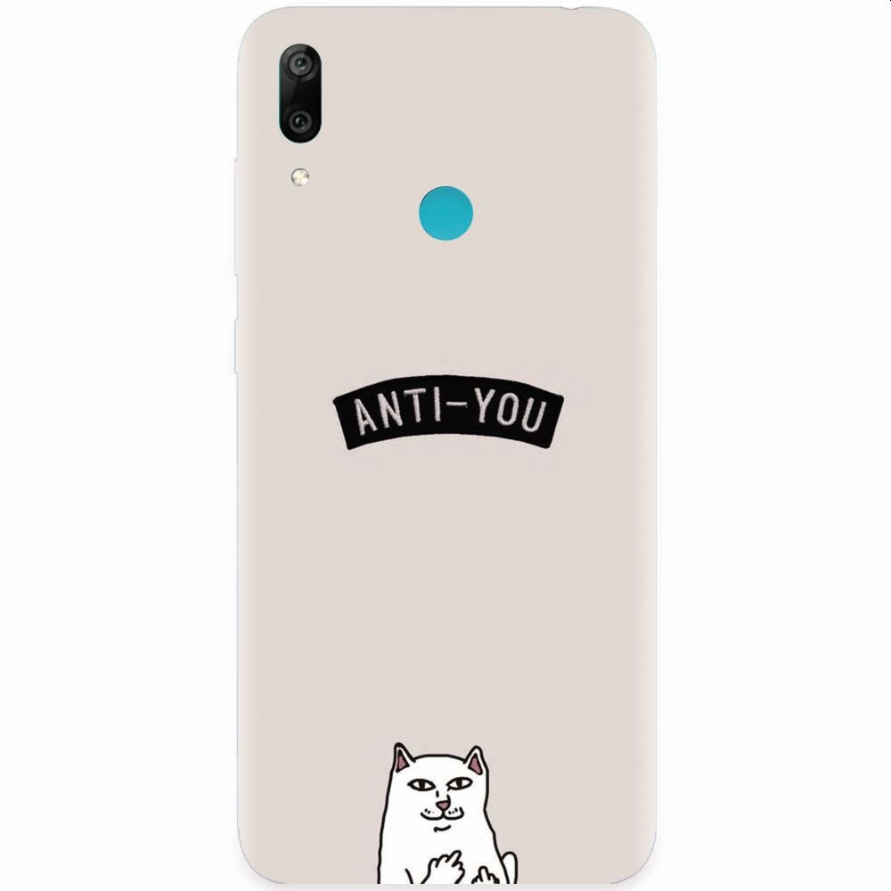 Husa silicon pentru Honor Play, Anti You