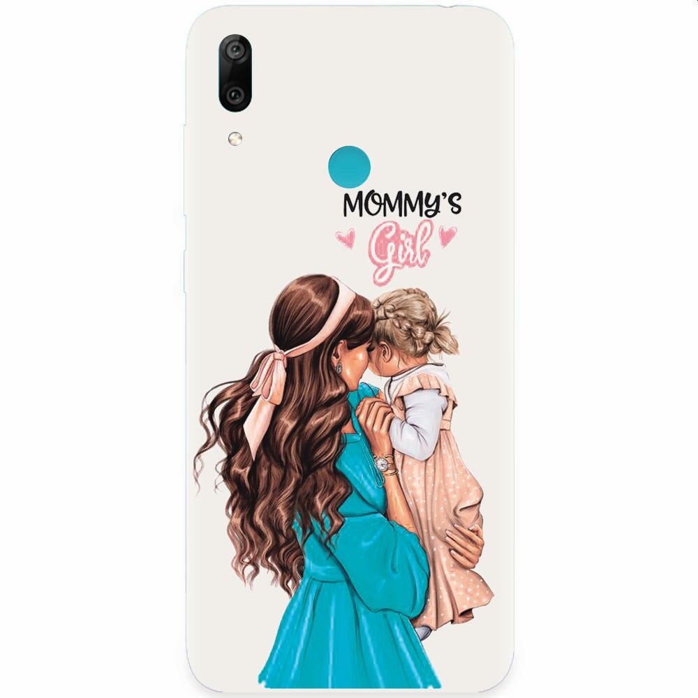 Husa silicon pentru Huawei Y7 Prime 2019, Mommy's Girl 2