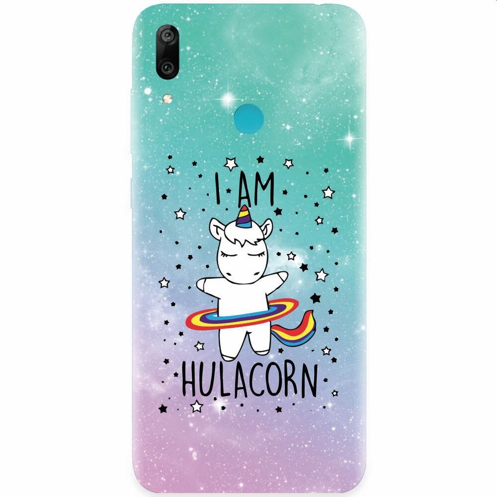 Husa silicon pentru Huawei Y7 Prime 2019, I Am Hulacorn