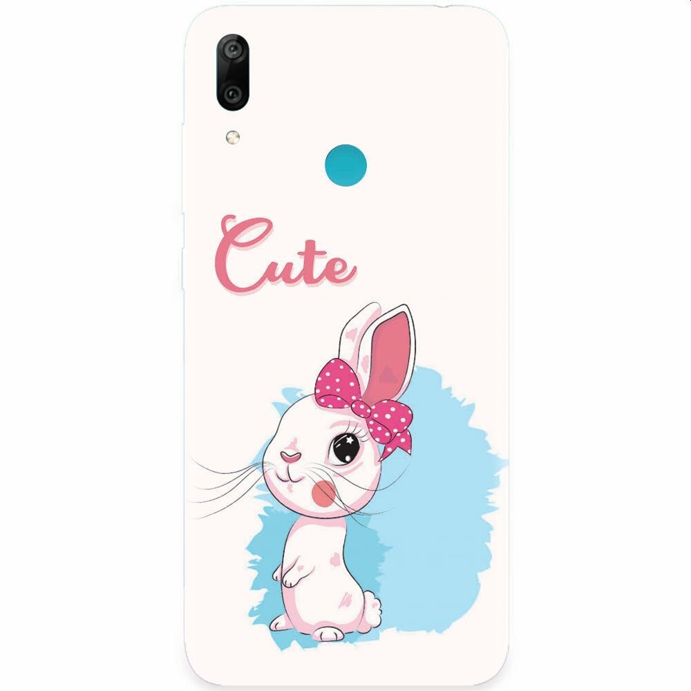 Husa silicon pentru Huawei Y7 2019, Rabbit