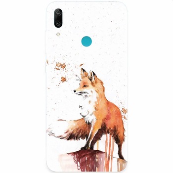 Husa silicon pentru Huawei Y7 2019, Fox 101 Husa silicon pentru Huawei Y7 2019, Fox 101