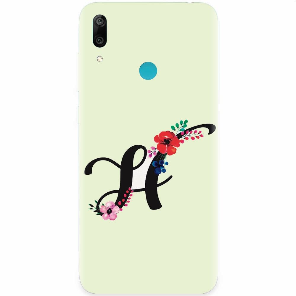 Husa silicon pentru Honor Play, Litera H