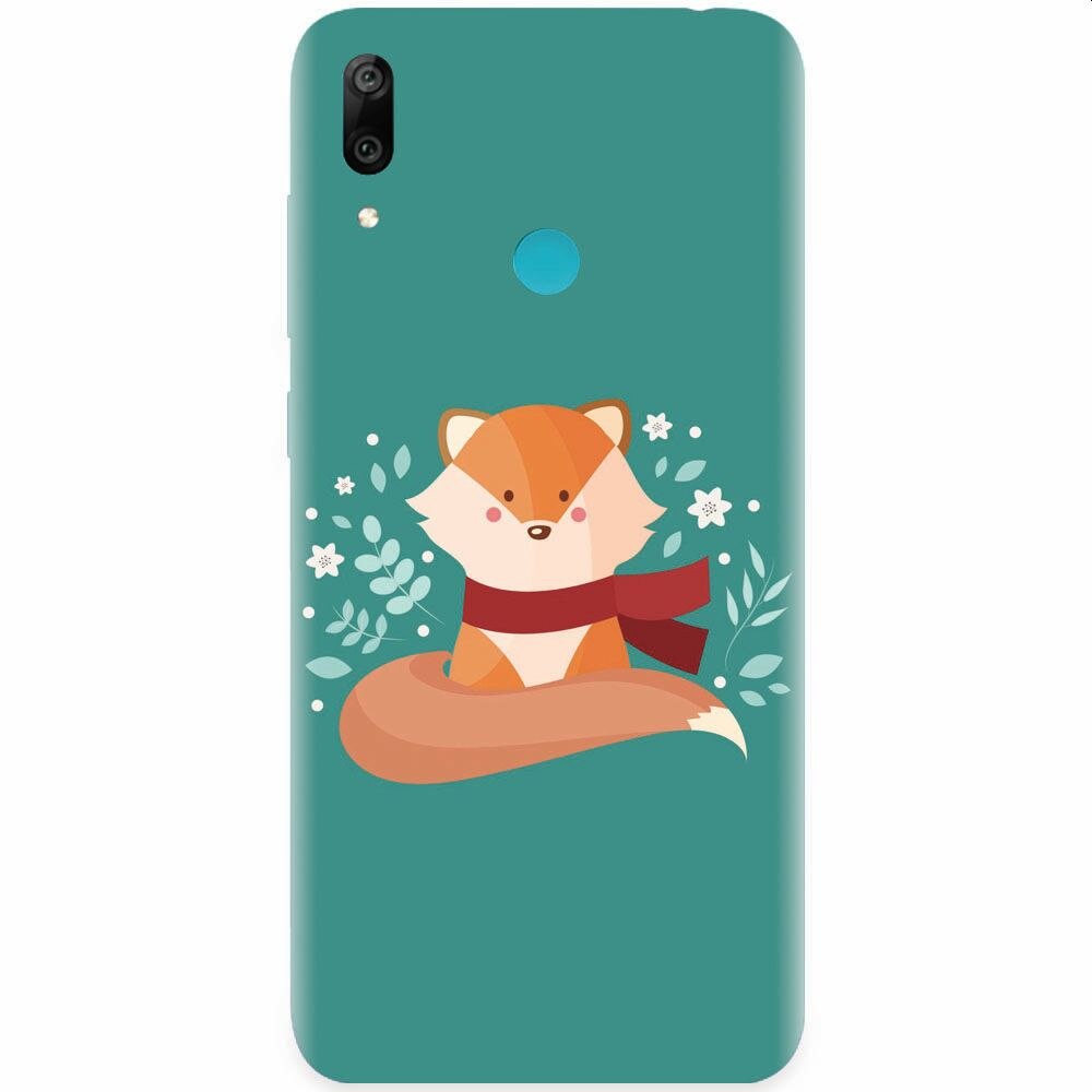 Husa silicon pentru Honor Play, Winter Fox